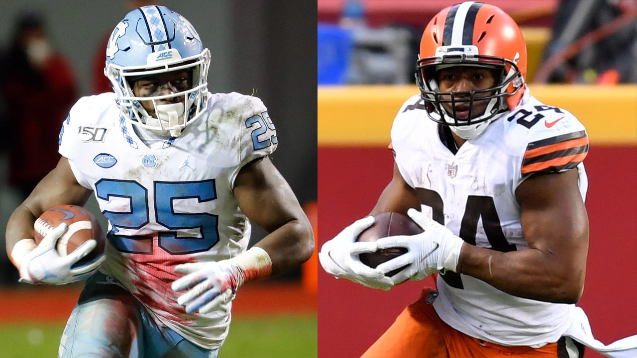 2021 NFL Draft Prospectpro comparisons for top running backs