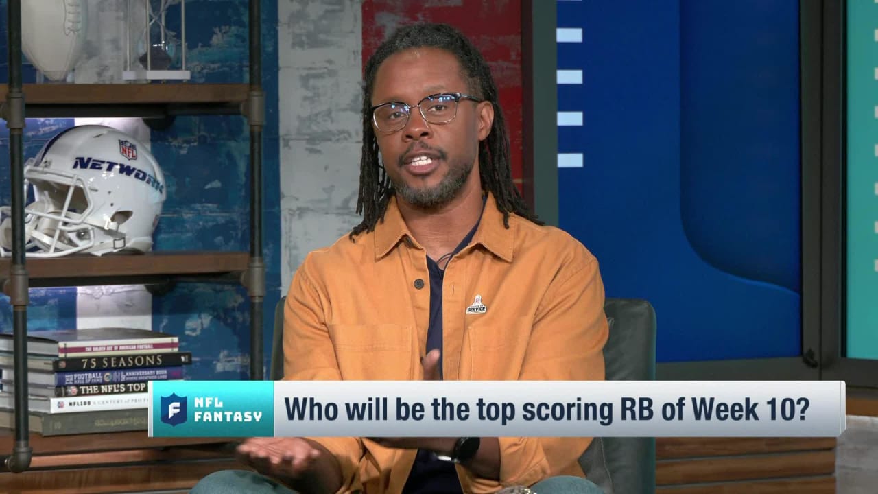 Predicting topscoring running backs of Week 10 'NFL Fantasy Live'