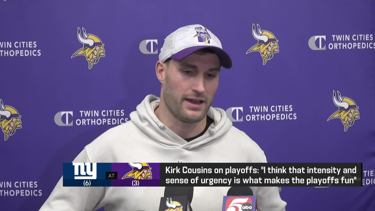 Minnesota Vikings quarterback Kirk Cousins shares his approach entering