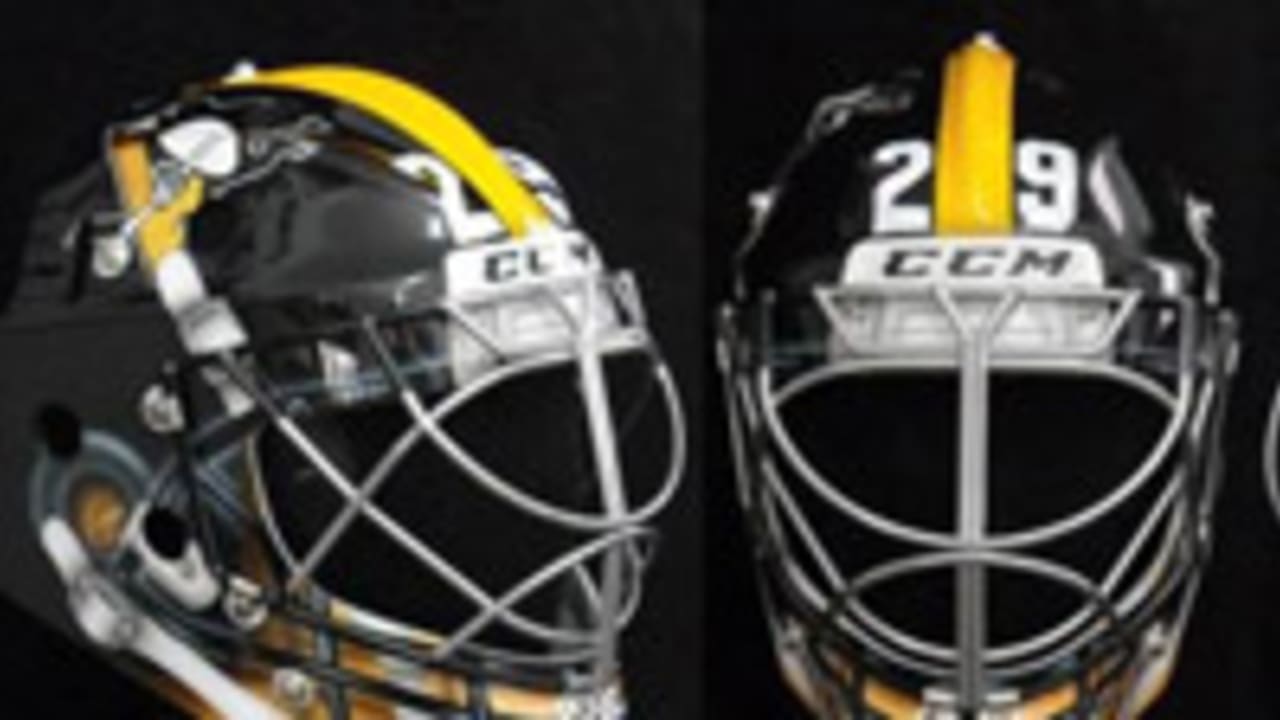 Marc-Andre Fleury to don Steelers-themed NHL helmet