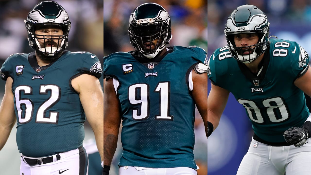 Jason Kelce, Fletcher Cox, Dallas Goedert among 12 Eagles placed