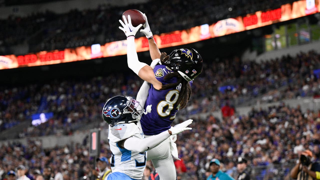 Like clockwork! Baltimore Ravens quarterback Anthony Brown's back-shoulder  dime dots Ravens wide receiver Shemar Bridges for 38 yards