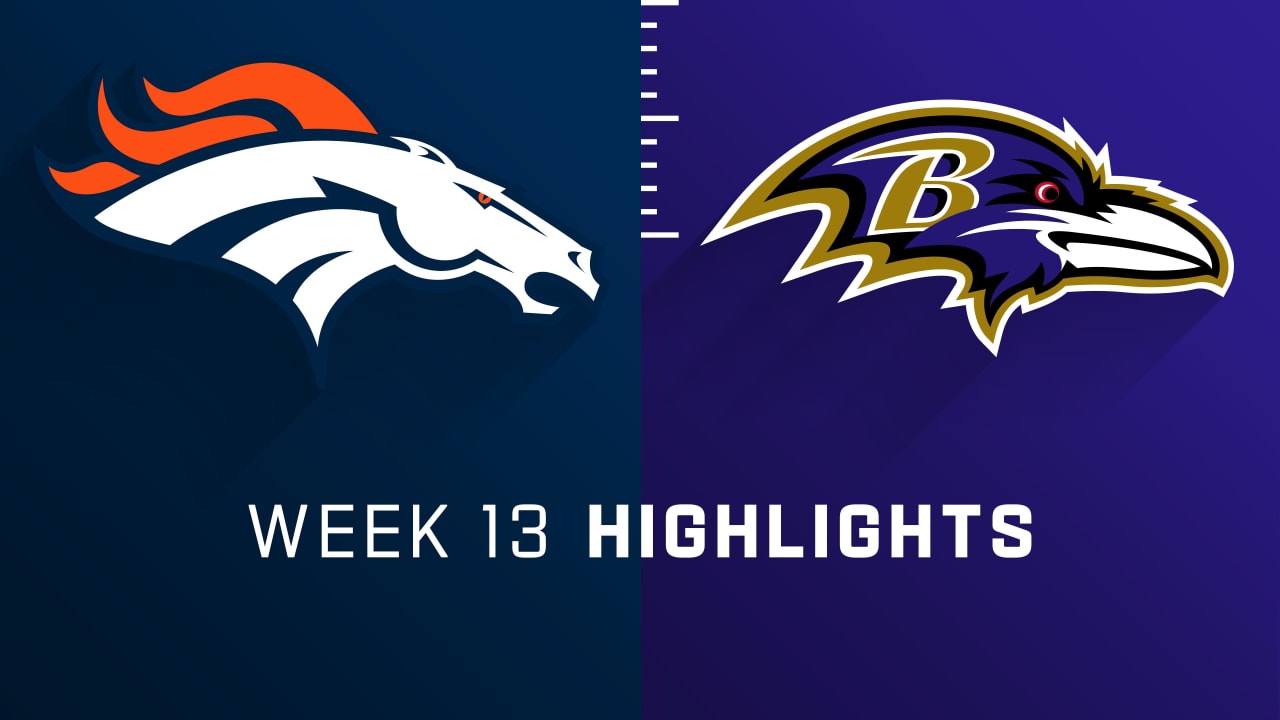 Denver Broncos vs. Baltimore Ravens highlights