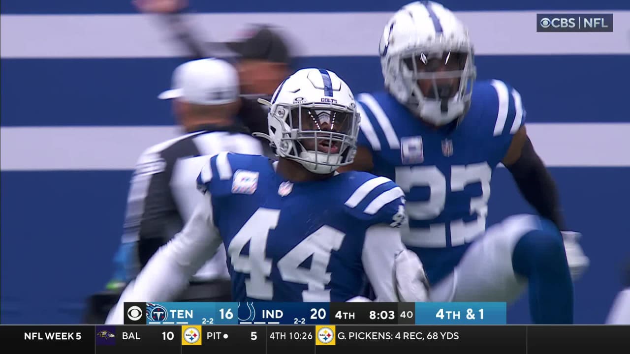 Colts LB Zaire Franklin is not happy with recent NFL rule change