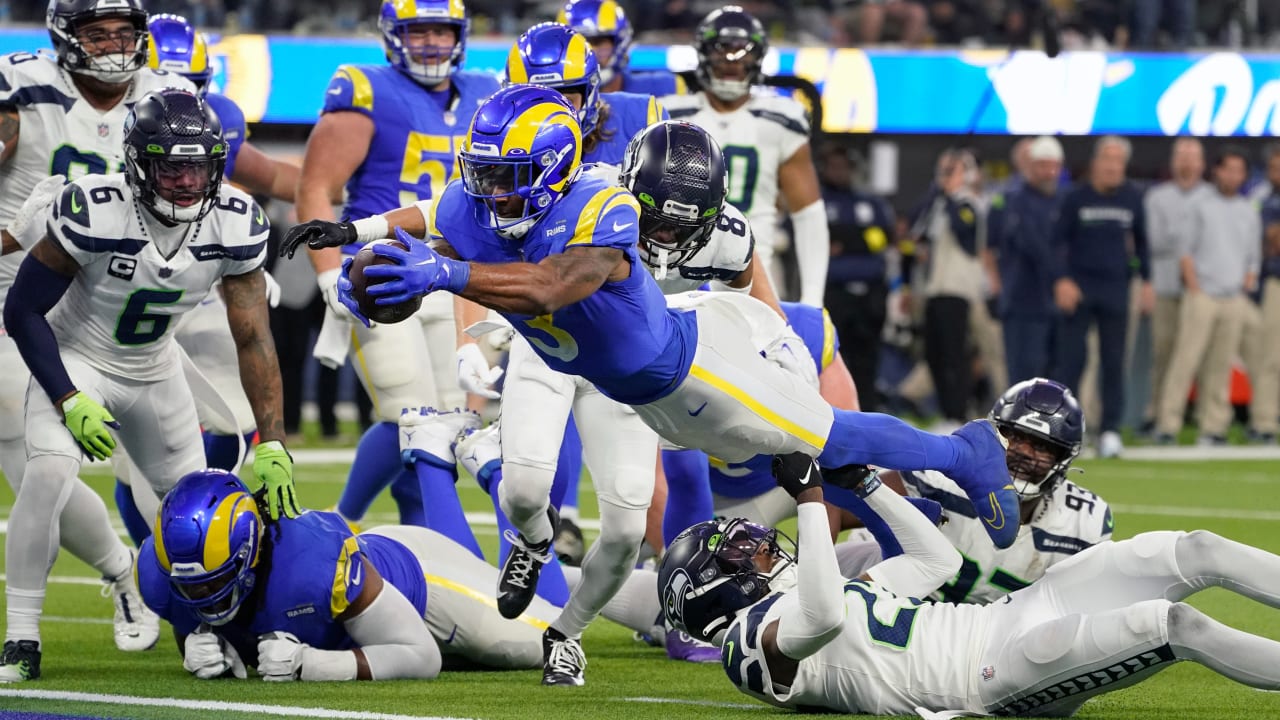 Highlights: Los Angeles Rams RB Cam Akers' best plays in his 2 touchdown  game vs. Seahawks in Week 13