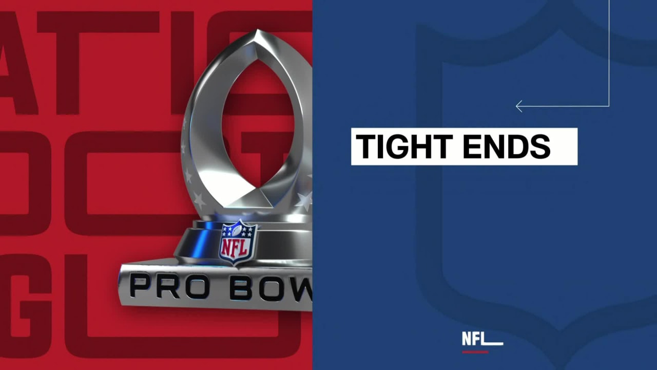 Watch the reveal of the tight ends on 2022 AFC, NFC Pro Bowl rosters