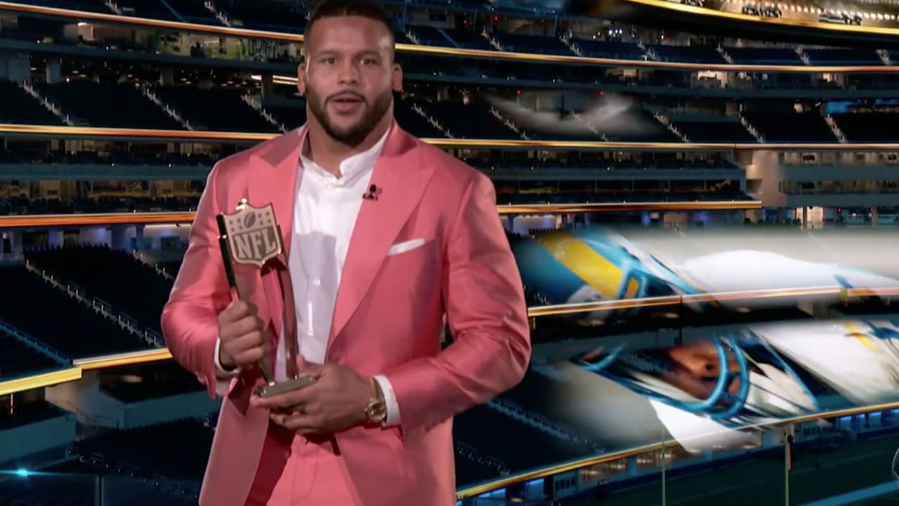 Los Angeles Rams defensive tackle Aaron Donald wins 2020 Defensive
