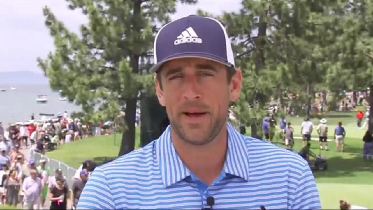 Green Bay Packers quarterback Aaron Rodgers joins the show from golf