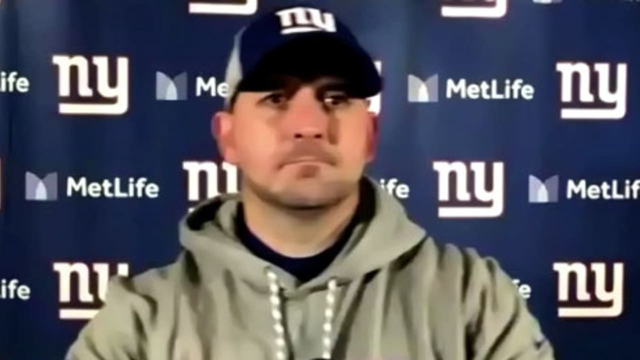 Giants head coach Joe Judge shares his thoughts on New York's failed ...