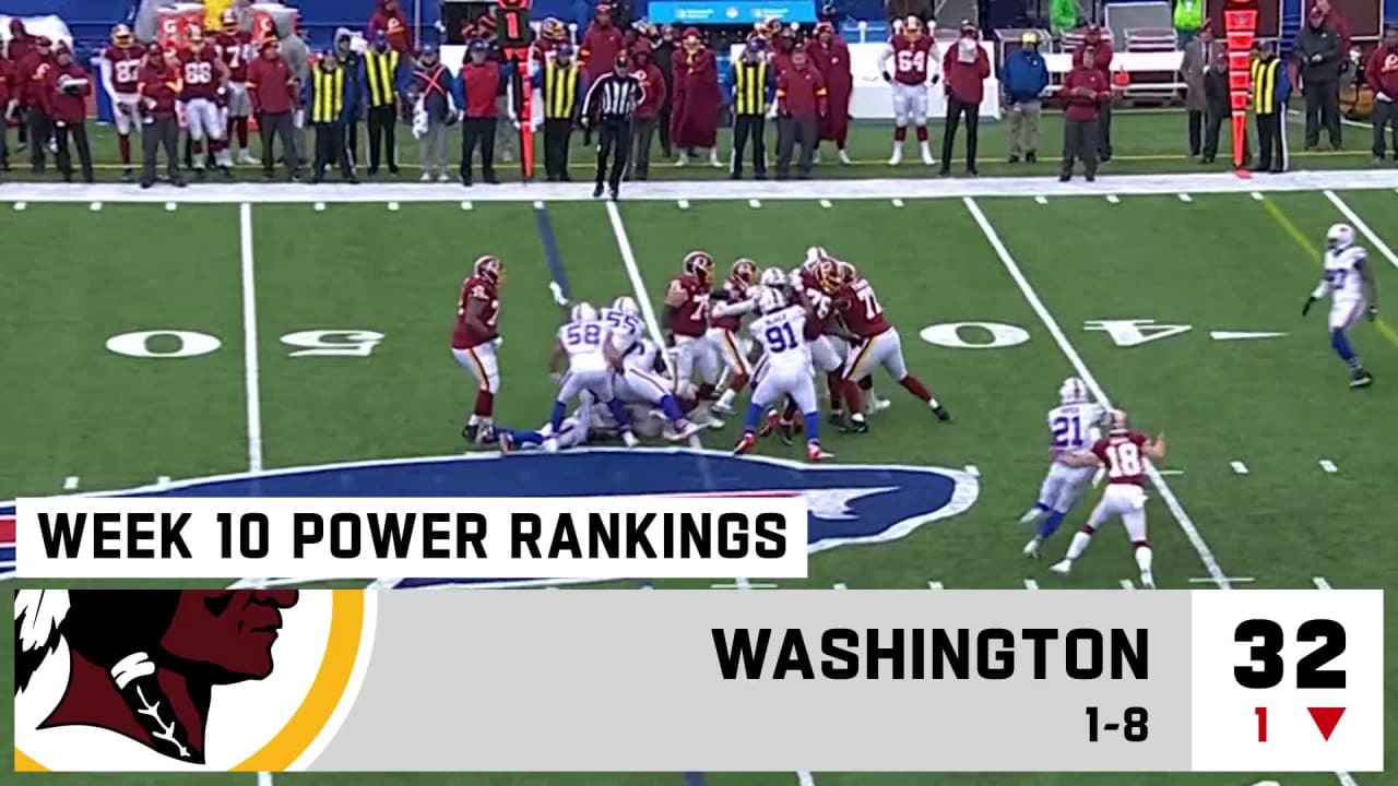 NFL Power Rankings: Week 10 – The Appalachian