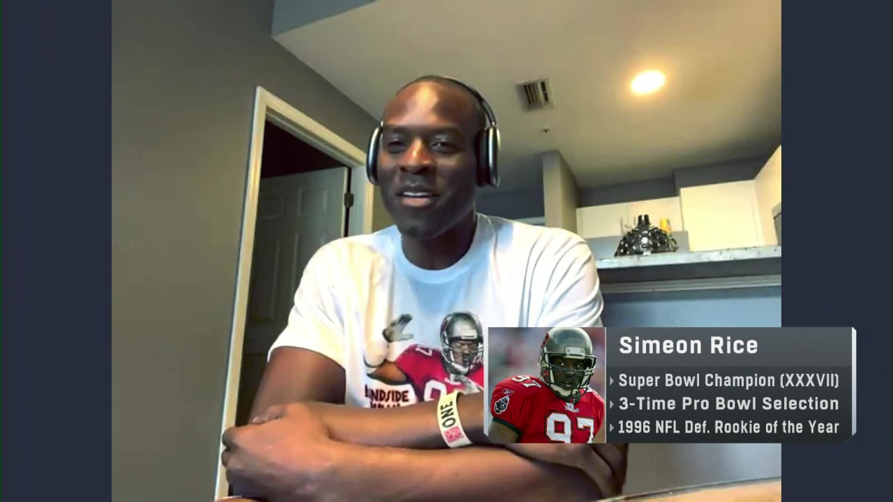 SIMEON RICE TAMPA BAY BUCS CARDINALS COLTS BRONCOS Illinois