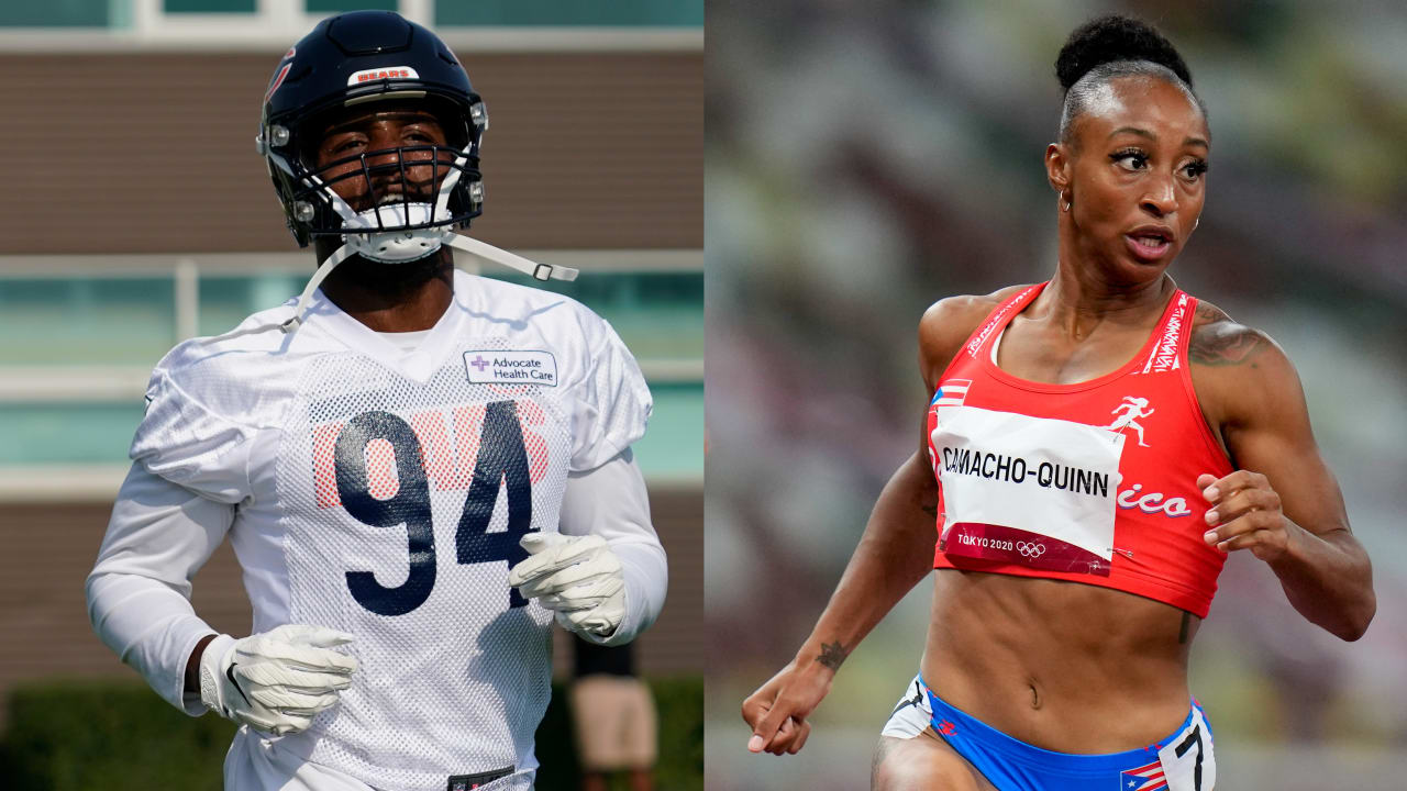 Jasmine Camacho-Quinn and Robert Quinn: the bond between the Super Bowl and  the Olympic Games