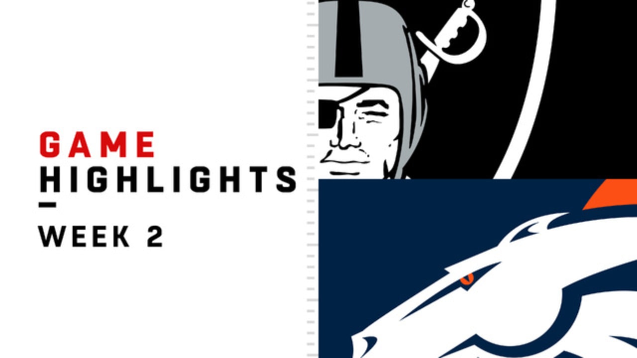 Las Vegas Raiders vs. Denver Broncos Game Highlights