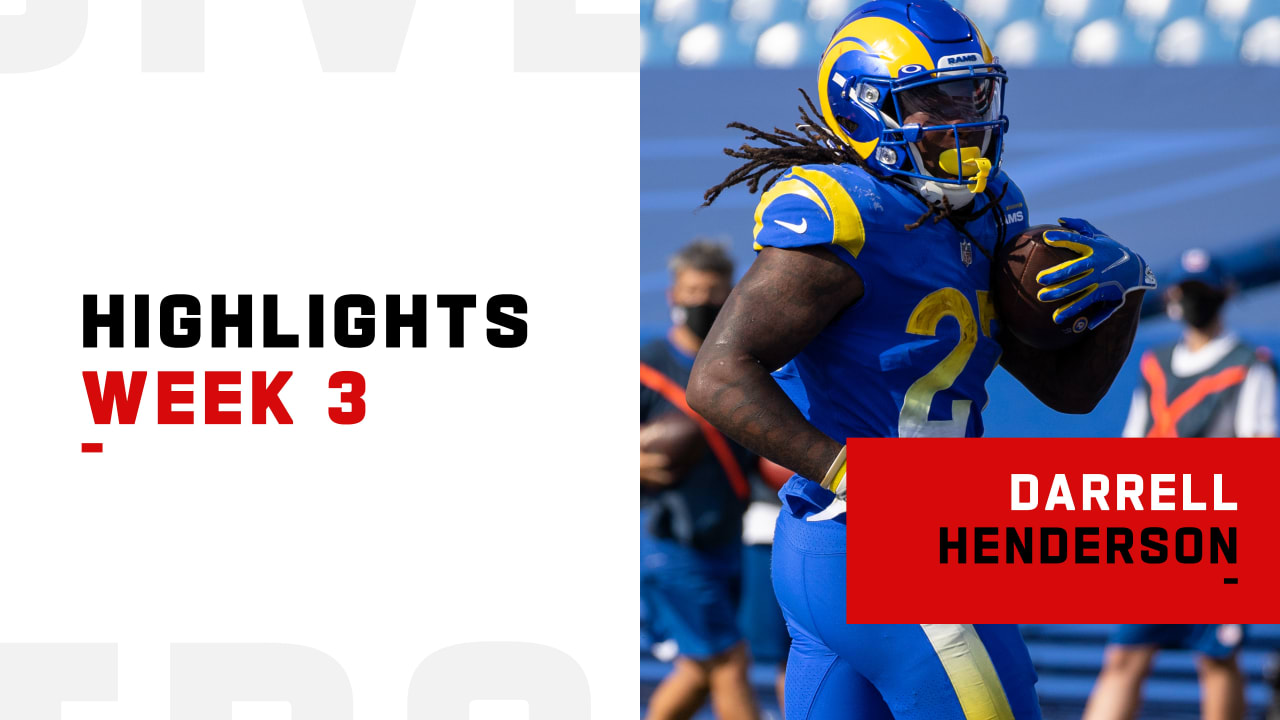 Los Angeles Rams running back Darrell Henderson's biggest plays from ...