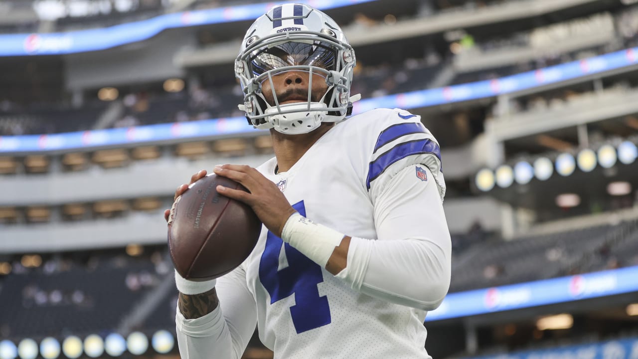 Cowboys QB Dak Prescott downplays significance of appearing on injury
