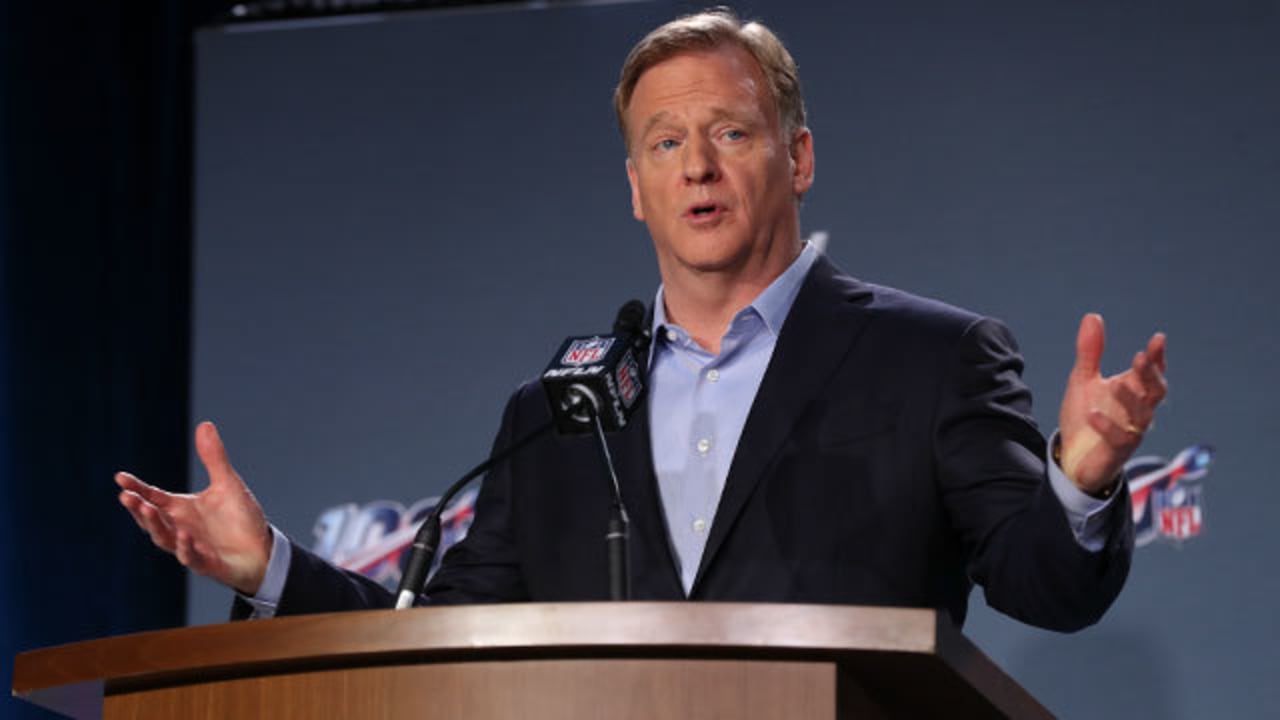 Roger Goodell: 'I haven't thought about retiring' from being NFL commissioner