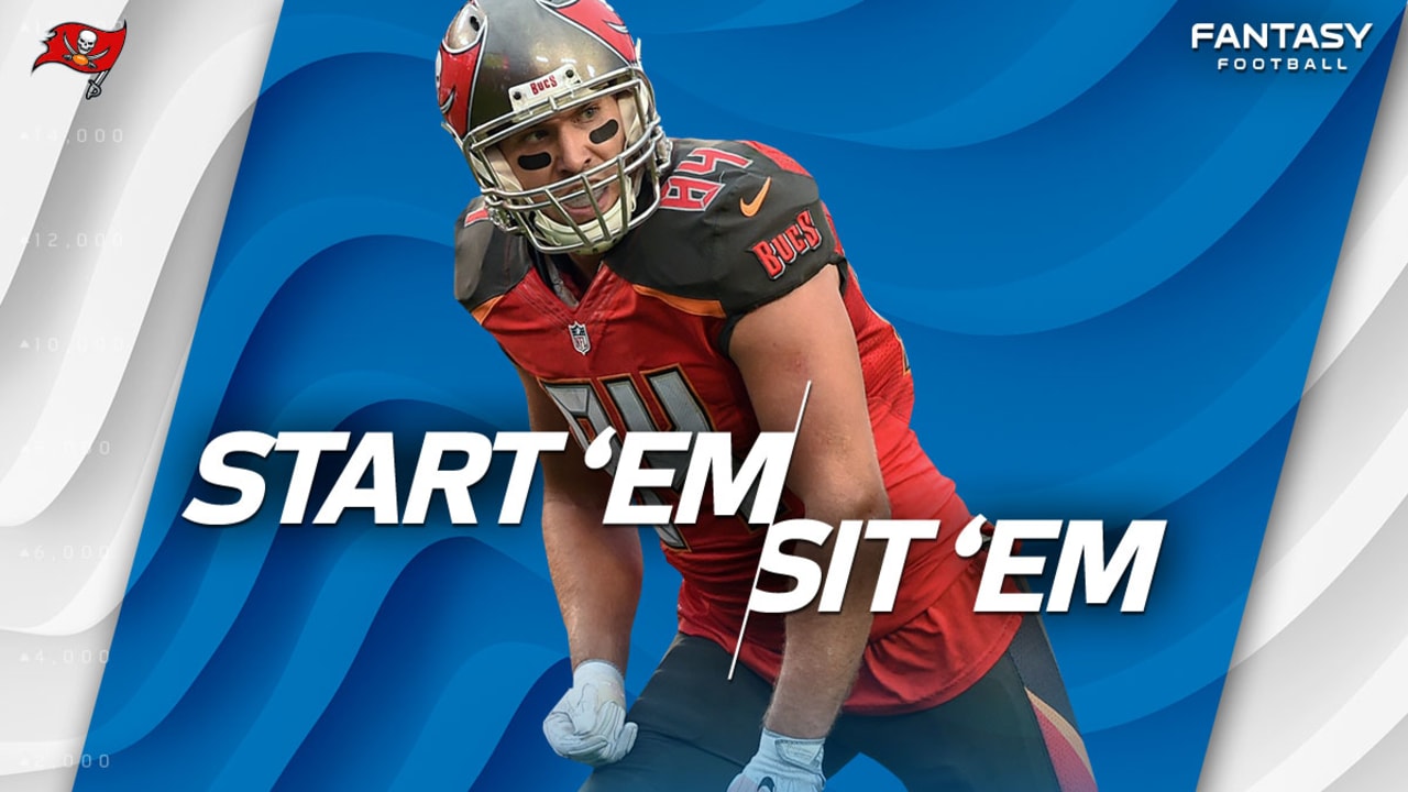 Start 'Em, Sit 'Em Week 10 Tight ends