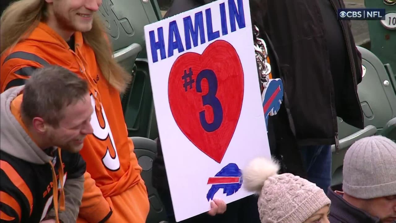 Cincinnati Bengals' Crowd Shows Moment Of Support For Buffalo Bills ...