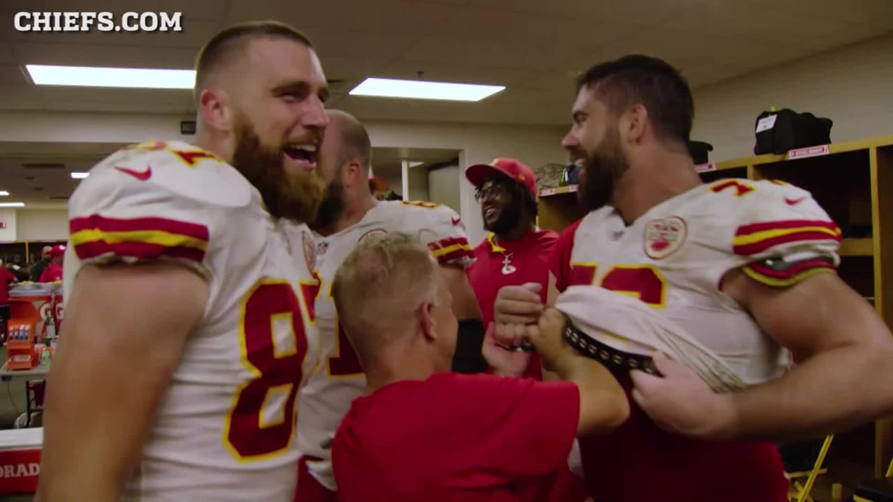 Kansas City Chiefs head coach Andy Reid's locker room speech