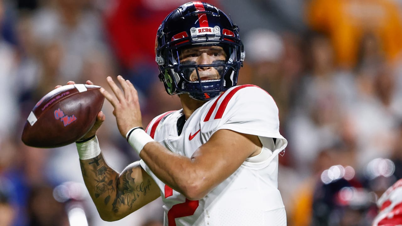 Patriots Secure Former Panthers QB Matt Corral off Waivers - The Grove  Report – Sports Illustrated at Ole Miss