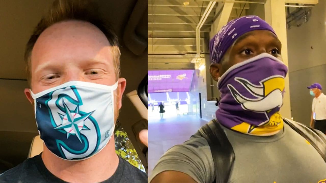 Vikings Star Justin Jefferson Talks Bubble Partnership, His Face Mask  Routine, and Growing Up Fast
