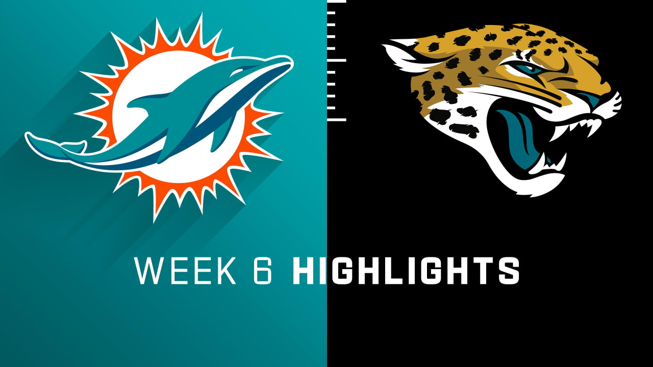 Miami Dolphins at Jacksonville Jaguars Week 6 NFL 2021