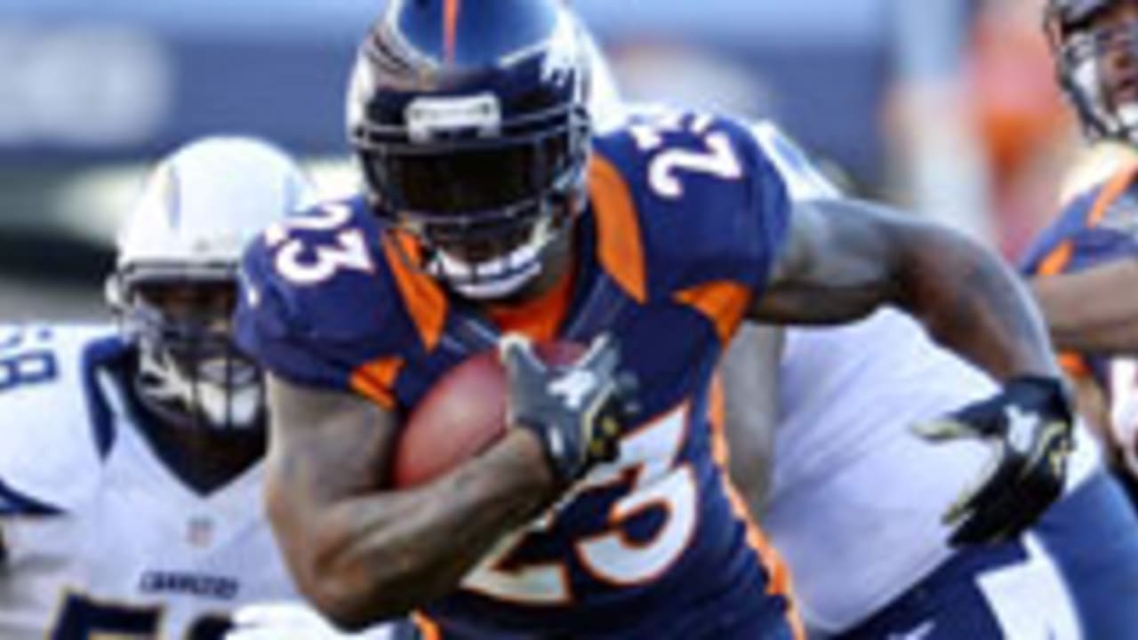 Willis McGahee returns to practice for Broncos