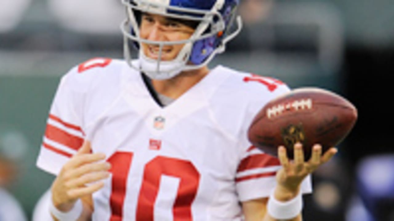 Eli Manning's 'Manning Face' appears in Madden 15