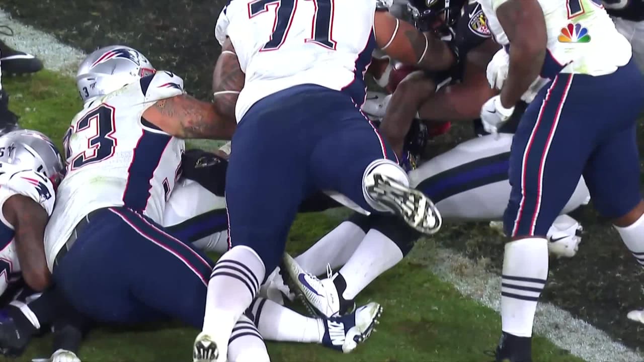 Unbeaten no more, Patriots fall to Jackson and Ravens 37-20