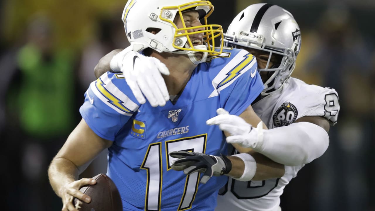 Chargers' Philip Rivers 'disappointed' with play in loss