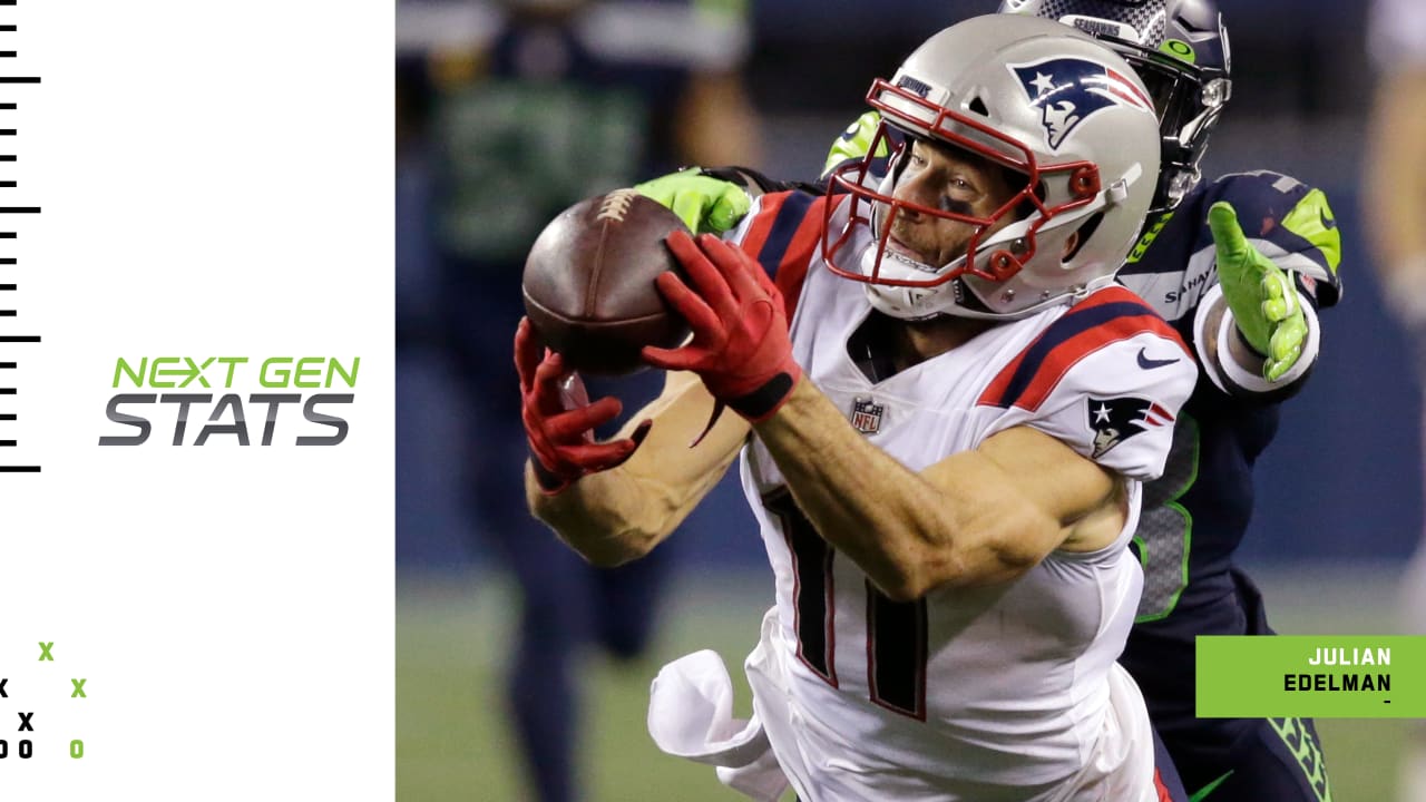 Next Gen Stats New England Patriots Wide Receiver Julian Edelman Set Up For A Big Performance In Week 3
