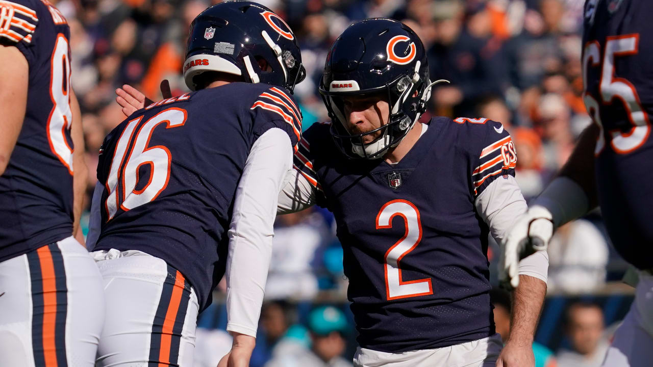 Chicago Bears kicker Cairo Santos' 32yard FG opens scoring in Miami