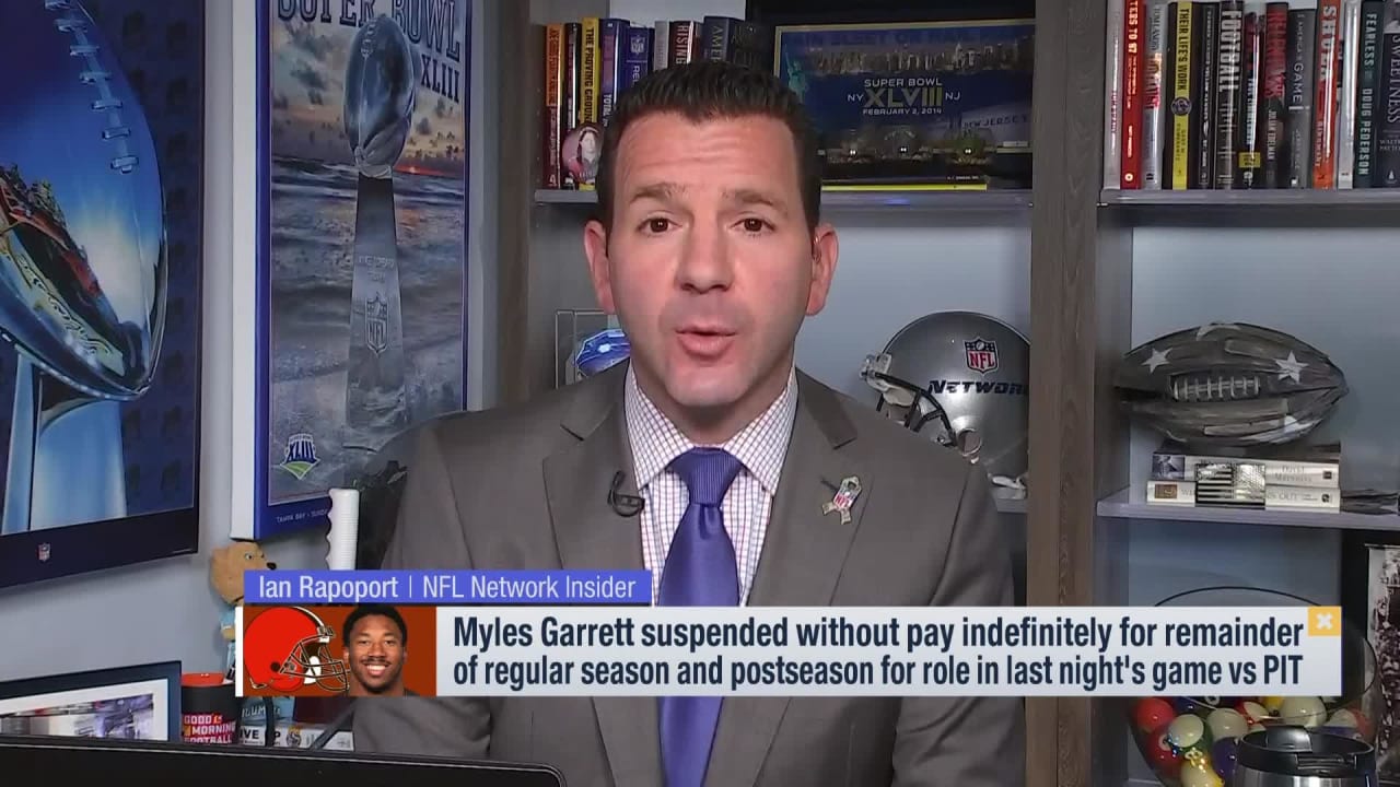 Appeal verdict: suspension upheld; Myles Garrett also accused