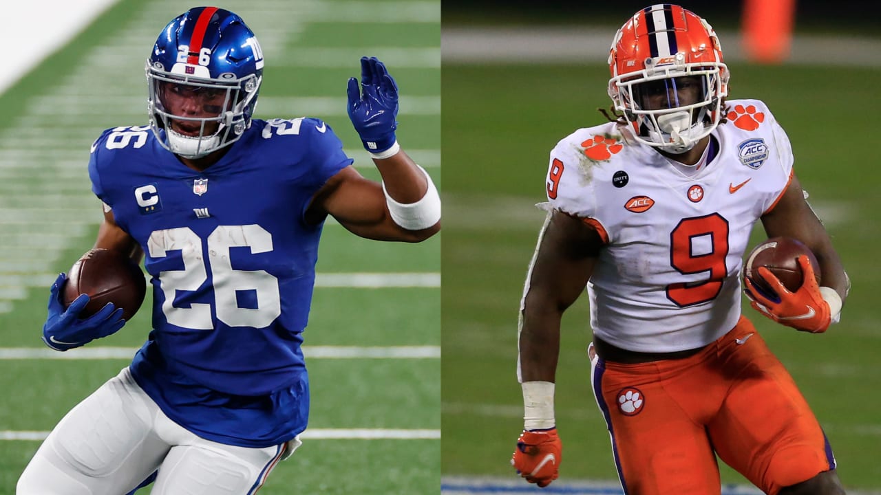 Saquon Barkley, Baker Mayfield among interesting fifth year options decisions;  Travis Etienne team fits