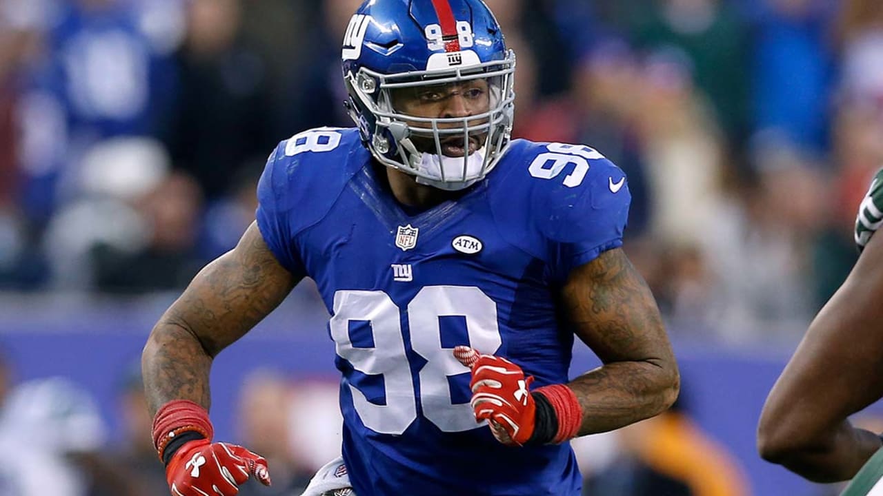 Dolphins claim ex-Giant Damontre Moore off waivers