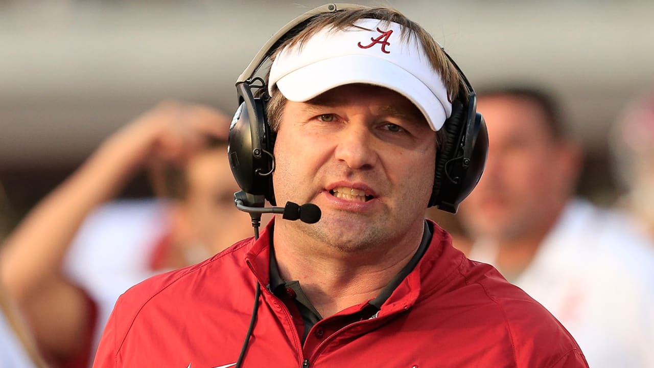 announces Alabama's Kirby Smart as new head coach