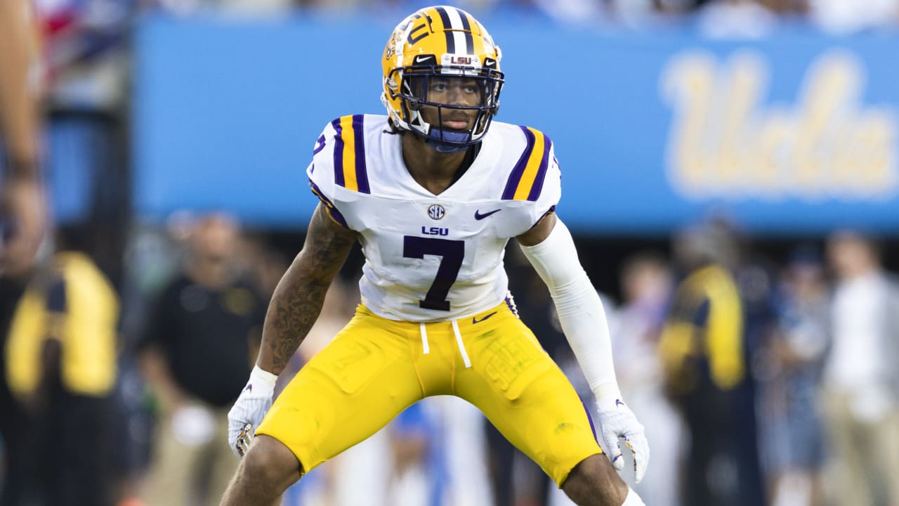 NFL Mock Draft: Falcons end up with LSU's Derek Stingley Jr. at No. 8  overall