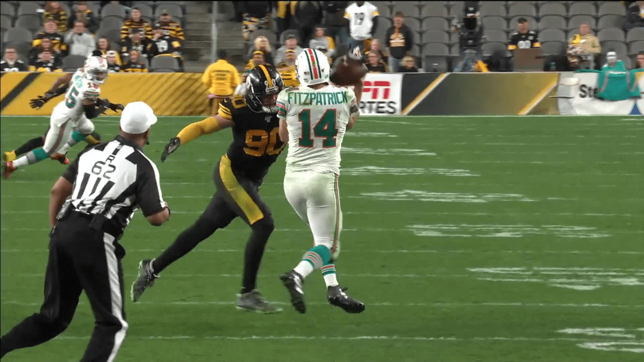 T.J. Watt closes out Steelers' 'MNF' win with sack on final play