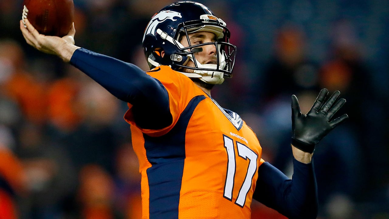 Broncos sticking with Brock Osweiler as starting QB vs. Patriots