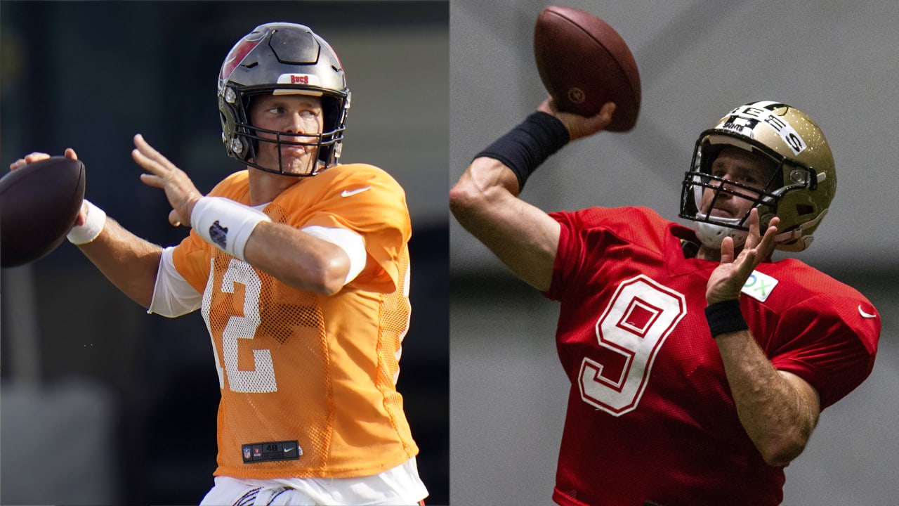 New Orleans Saints QB Drew Brees vs. Tampa Bay Buccaneers ...