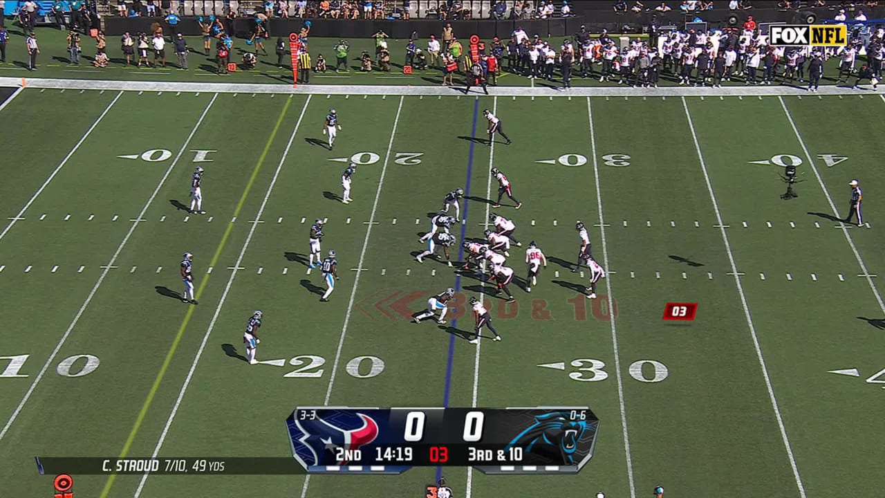 Houston Texans quarterbacK C.J. Stroud threads the needle to wide