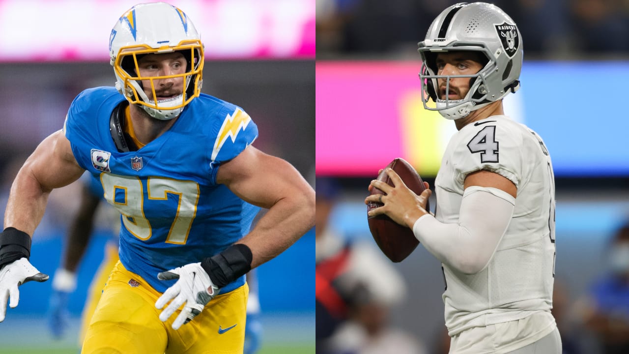 Joey Bosa discusses Derek Carr comments ahead of Chargers-Raiders