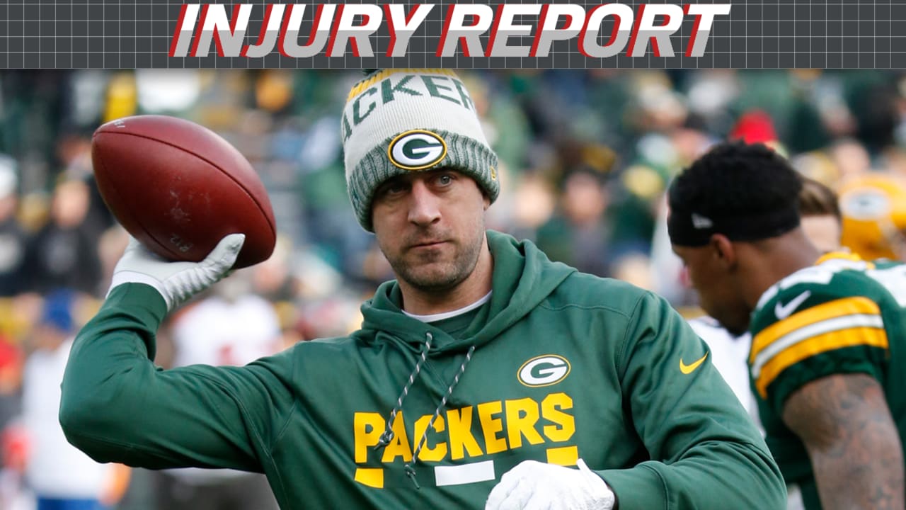 Week 14 injury watch Aaron Rodgers not yet cleared