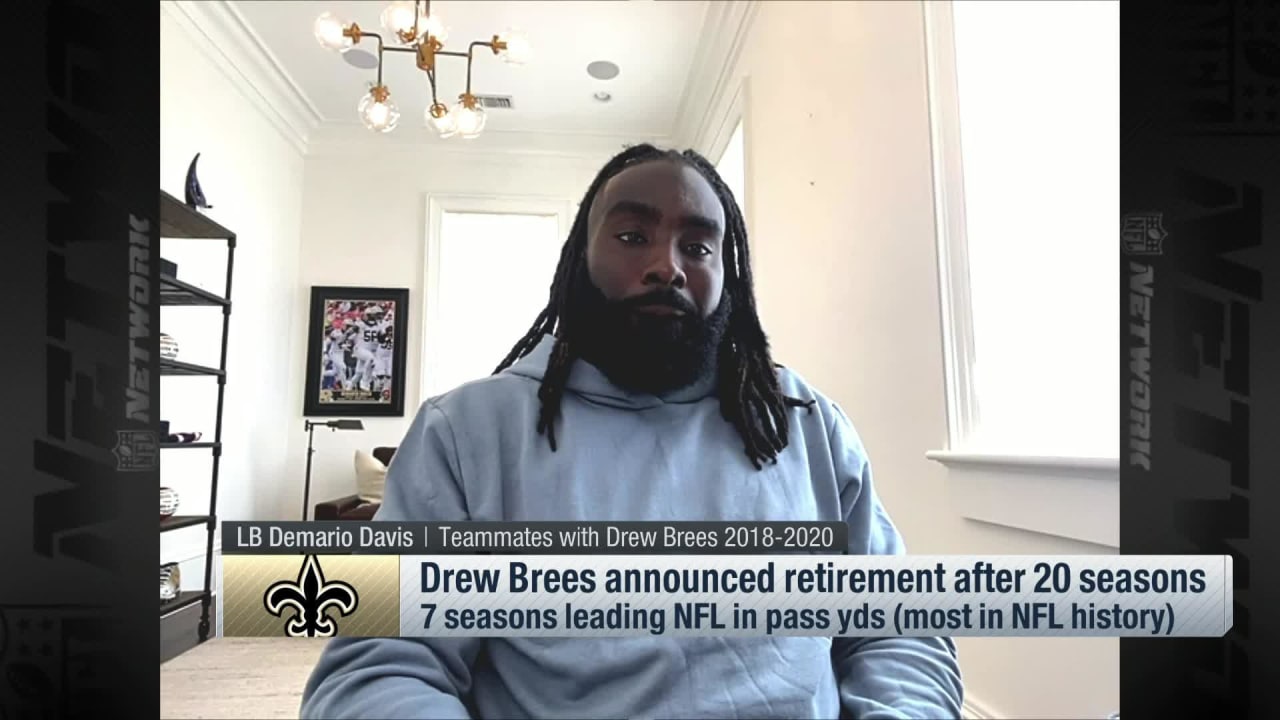 Saints LB Demario Davis hopeful QB Drew Brees won't retire yet