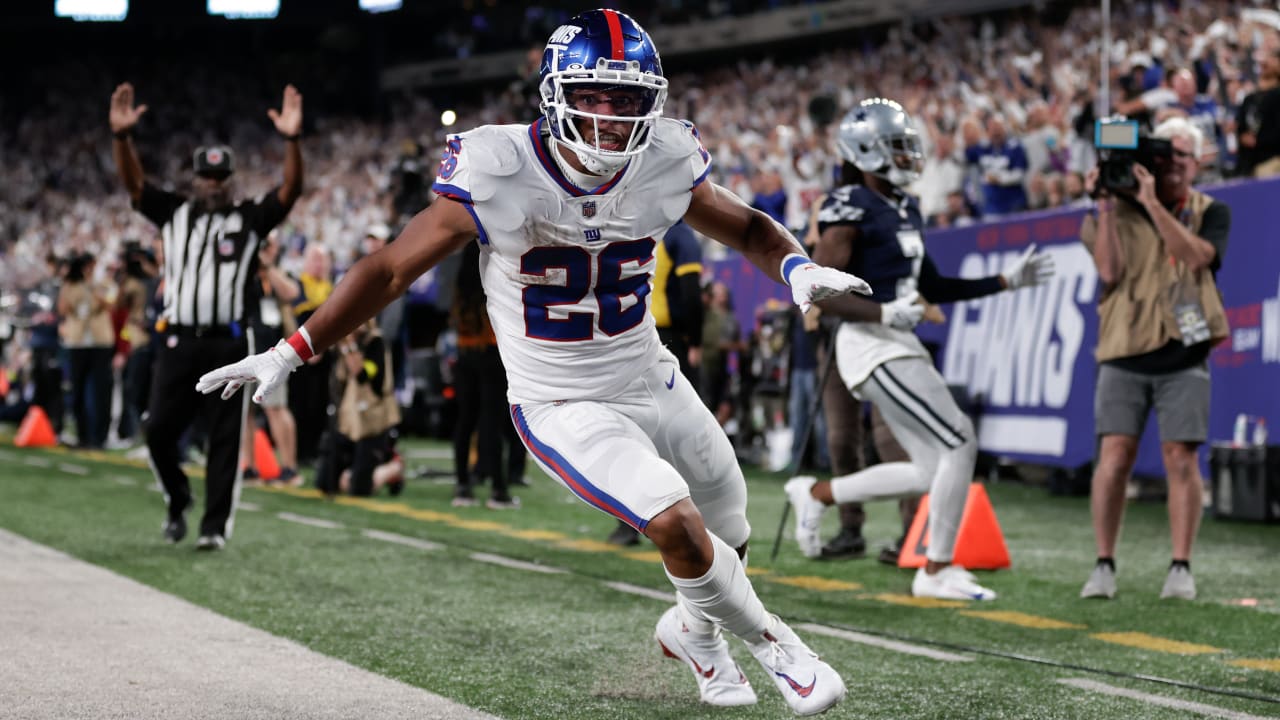 Can'tMiss Play New York Giants running back Saquon Barkley's