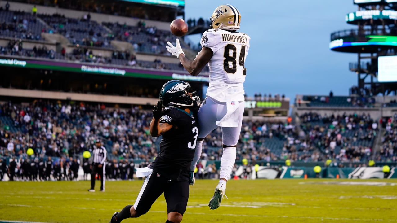 New Orleans Saints wide receiver Lil'Jordan Humphrey during an NFL