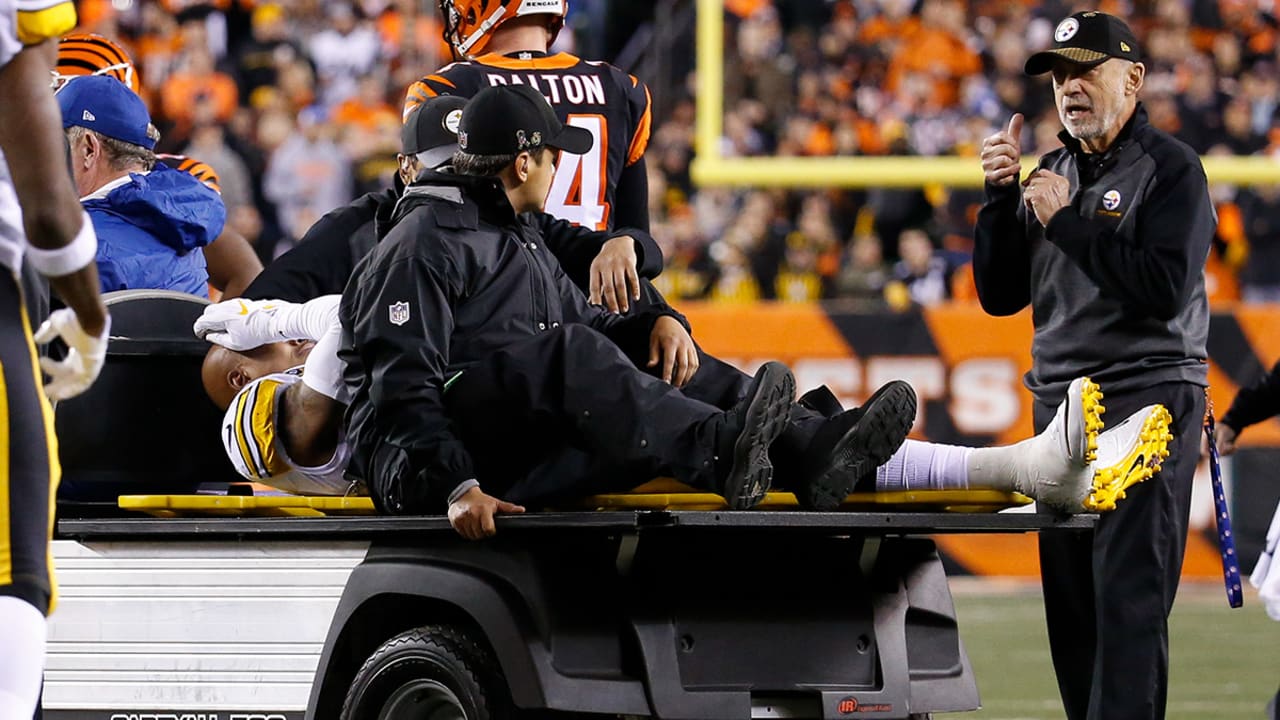 Ryan Shazier Catches Footballs After Spinal Injury