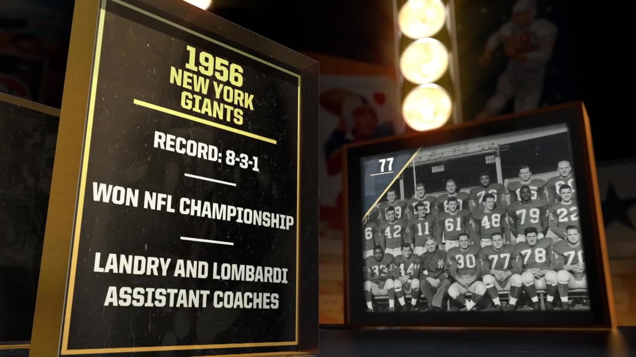 NFL 100 Greatest' Teams, No. 77: 1956 New York Giants