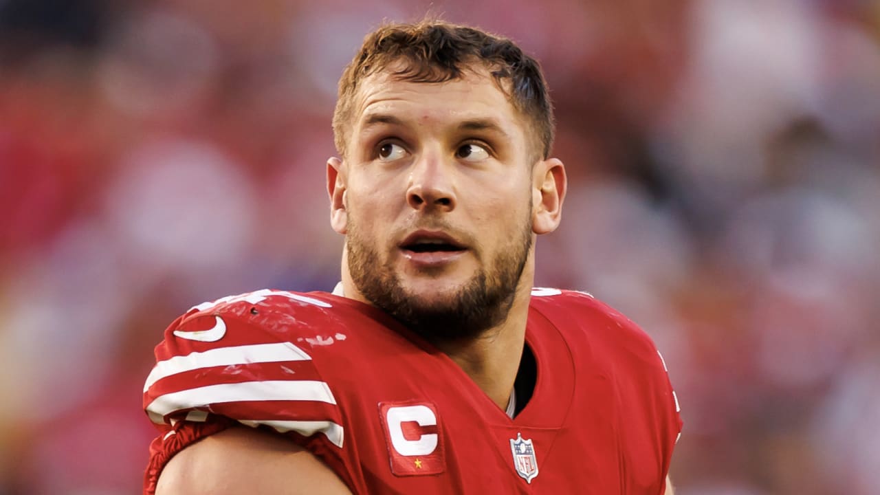 49ers remain 'confident' they will resolve holdout with star defensive end  Nick Bosa