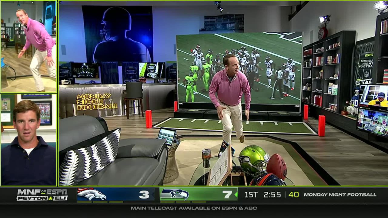 ESPN on X: The Manning #MNF setup 